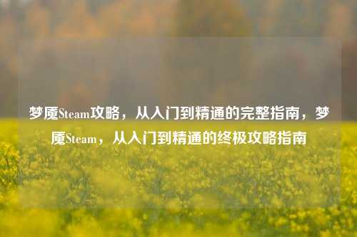 梦魇Steam攻略，从入门到精通的完整指南，梦魇Steam，从入门到精通的终极攻略指南