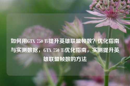 如何用GTX 750 Ti提升英雄联盟帧数？优化指南与实测数据，GTX 750 Ti优化指南，实测提升英雄联盟帧数的方法
