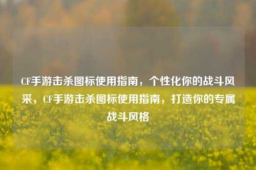 CF手游击杀图标使用指南，个性化你的战斗风采，CF手游击杀图标使用指南，打造你的专属战斗风格