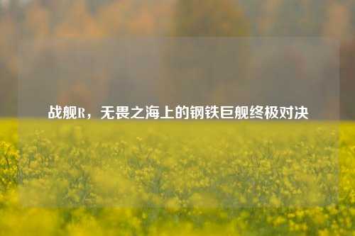 战舰R，无畏之海上的钢铁巨舰终极对决