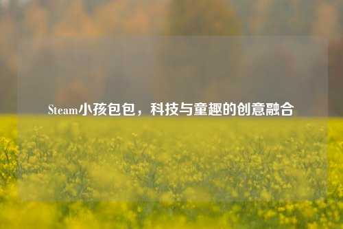 Steam小孩包包，科技与童趣的创意融合